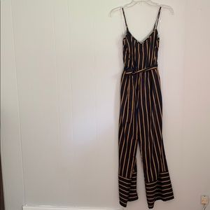 Striped jumpsuit